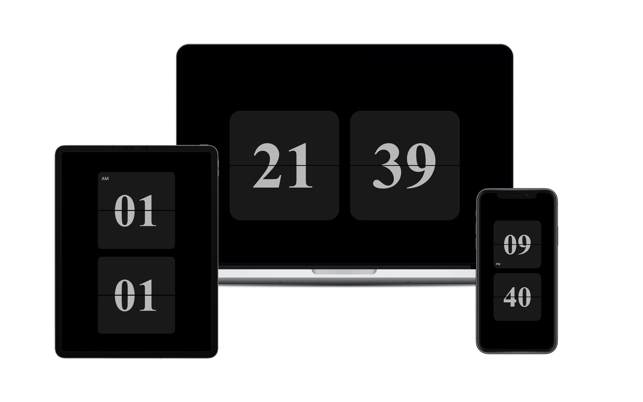 OneClock - 翻頁時鐘與極簡時鐘