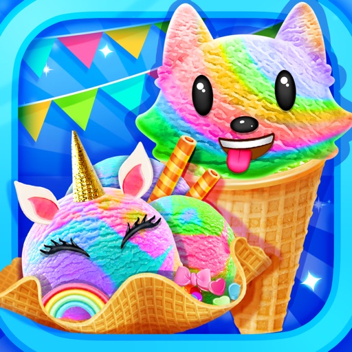 Carnival Unicorn Ice Cream