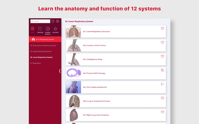 ‎Anatomy & Physiology Screenshot