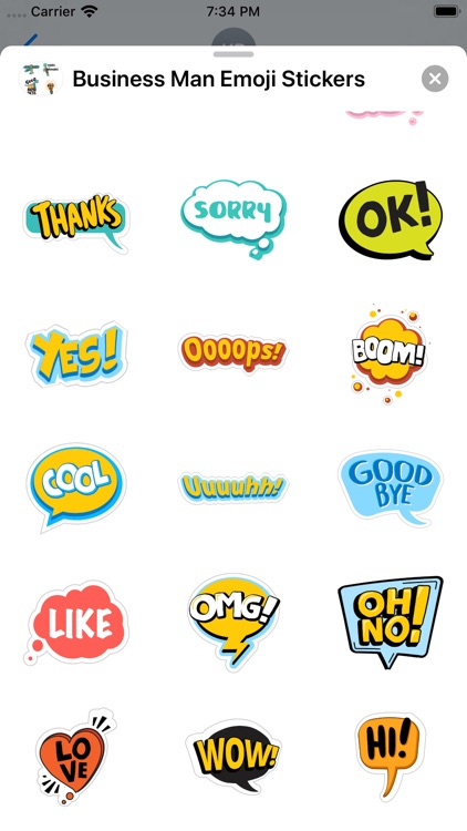 Business Man Emoji Stickers screenshot-4