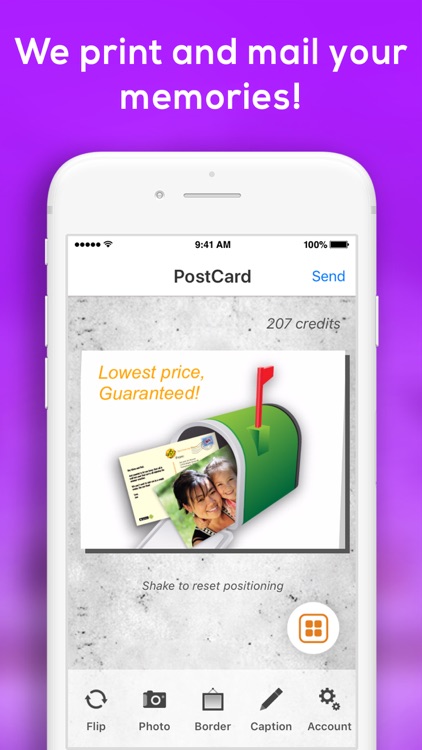 Postcard App by SnapShot