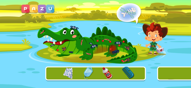 Safari Vet Care games for kids