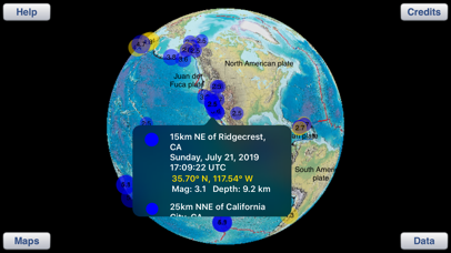 Earthquake Finder screenshot1