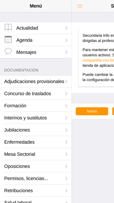 How to cancel & delete Secundaria Info from iphone & ipad 1