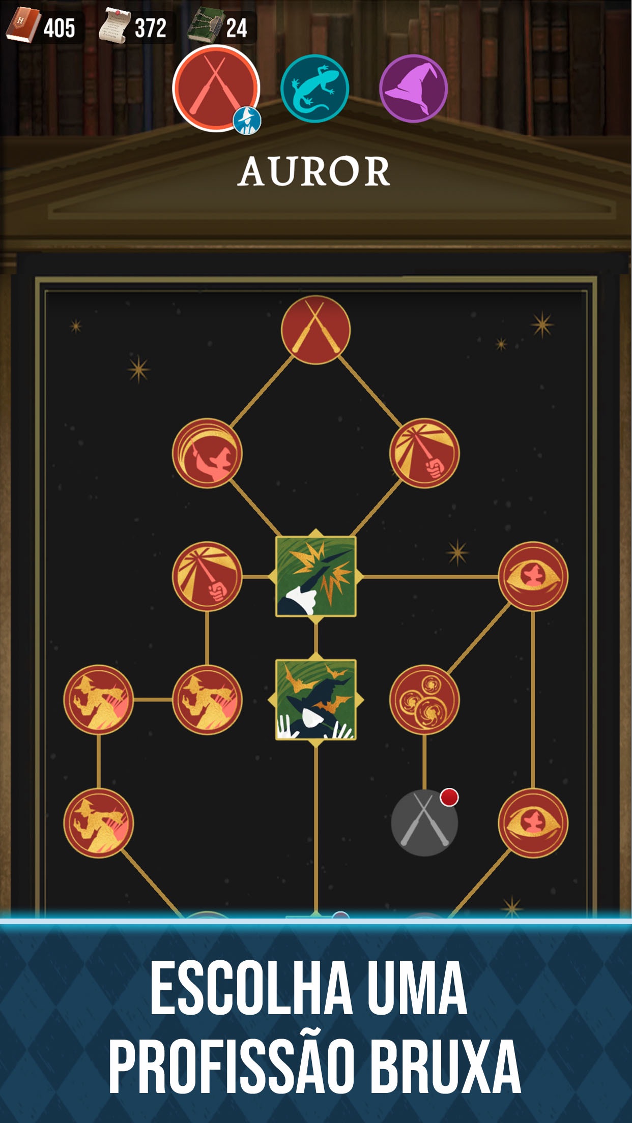 Screenshot do app Harry Potter: Wizards Unite