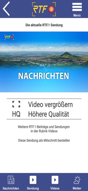 RTF1 Regionalfernsehen(圖2)-速報App