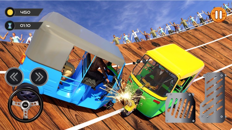 Well of Death Rickshaw Rider screenshot-3