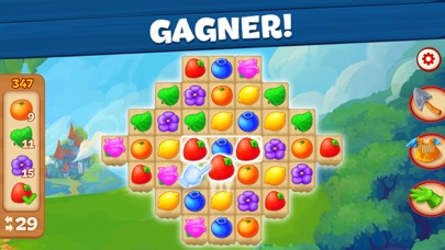 Screenshot #3 pour Wild Farm Match-3 Adventure