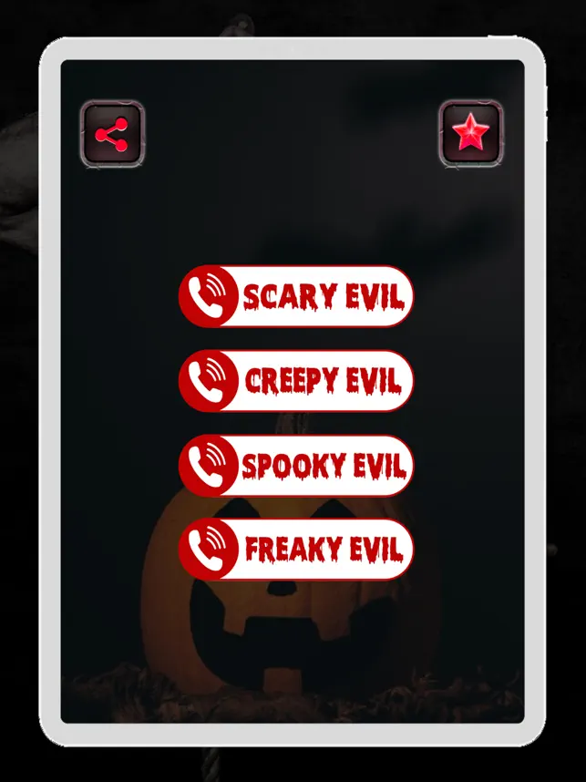Ekran Görüntüsü 1 Evil The Killer Calling - Joke iphone