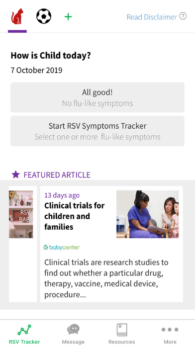 MyOwnMed.CROCUS screenshot 2