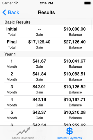 Compounder - Compound Interest screenshot 4