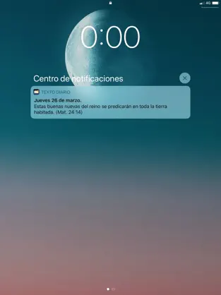 Captura de Pantalla 1 Texto Diario con Jehová iphone