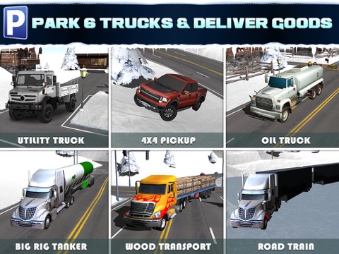 Ice Road Truck Parking Sim для iPad