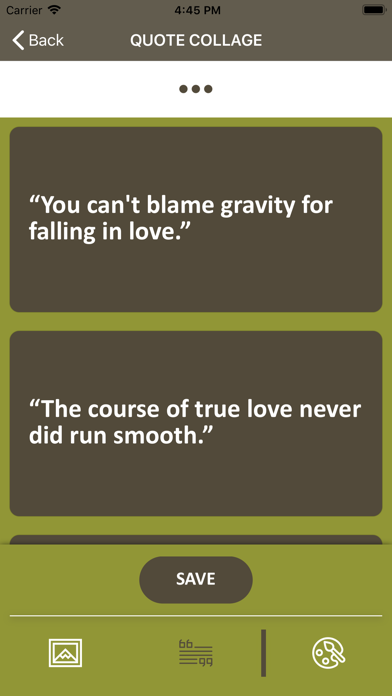 Hearts Speak - Love Quotes screenshot 3