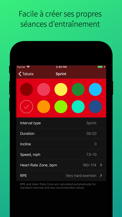 Screenshot #3 pour Tapis de course