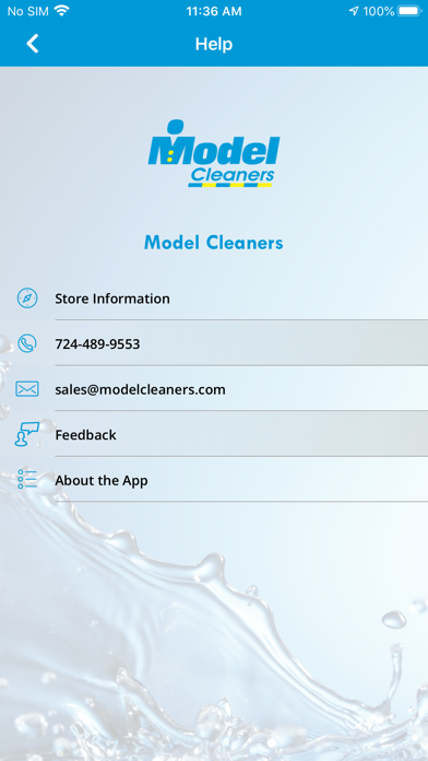 Model Dry Cleaners screenshot 4