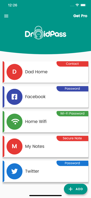 DroidPass Password Manager(圖2)-速報App