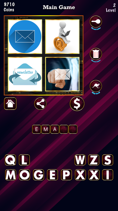 Word Genius - 4 Pics Puzzle hd screenshot 4