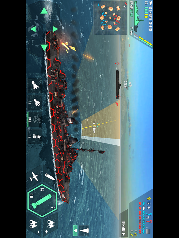 Battle of Warships для iPad