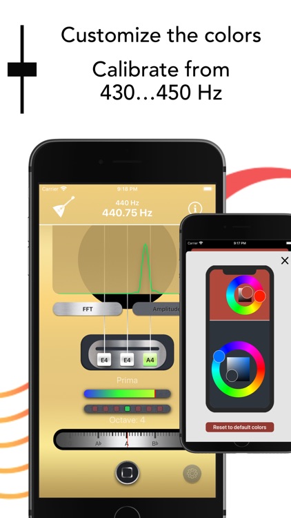 Chromatic Instrument Tuner, HZ screenshot-4