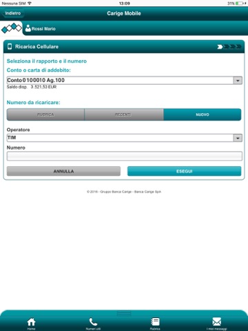 Carige Mobile screenshot 3