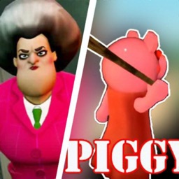 Piggy Granny VS Granny Teacher