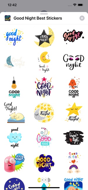 Good Night Best Stickers(圖2)-速報App