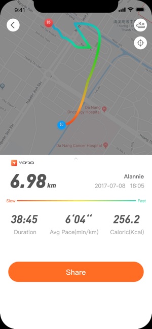 Yodo-Running & Pedometer(圖5)-速報App