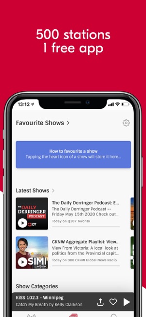 Radioplayer Canada On The App Store