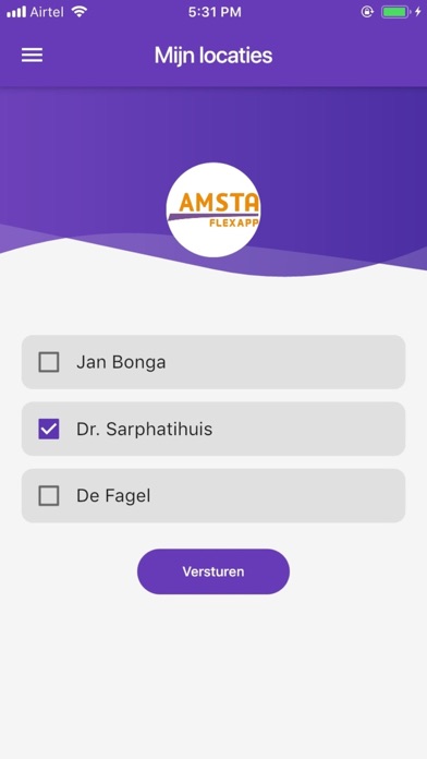 Amsta FlexApp screenshot 3