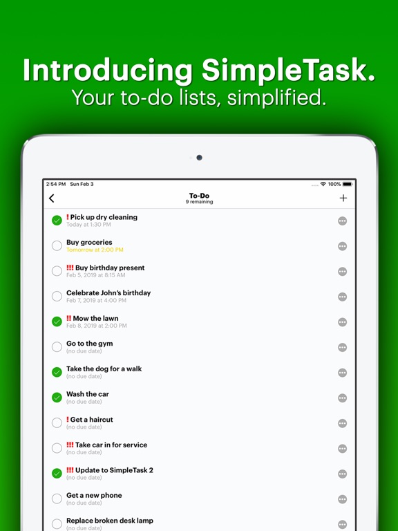 【图】SimpleTask: Organize your life(截图3) 【图】SimpleTask: Organize your life(截图3)