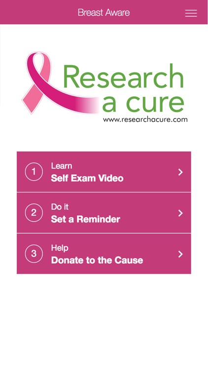 Breast Aware - Research a Cure