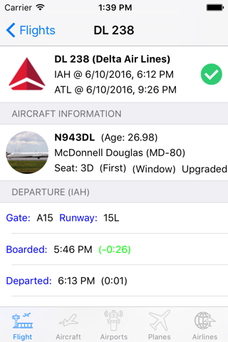 My Flight Log - náhled