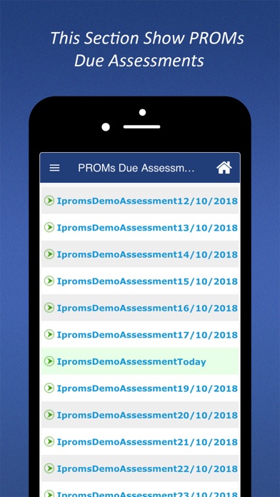 iProms Patient screenshot 4