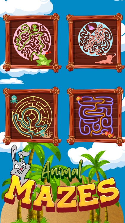 Animal Mazes - Find the Exit