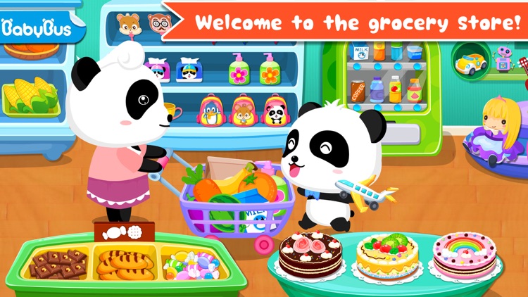 Supermarket-BabyBus screenshot-0