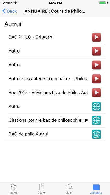 Cours de Philosophie screenshot-6