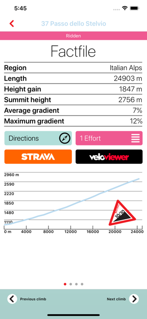 100 Climbs of Italy(圖3)-速報App