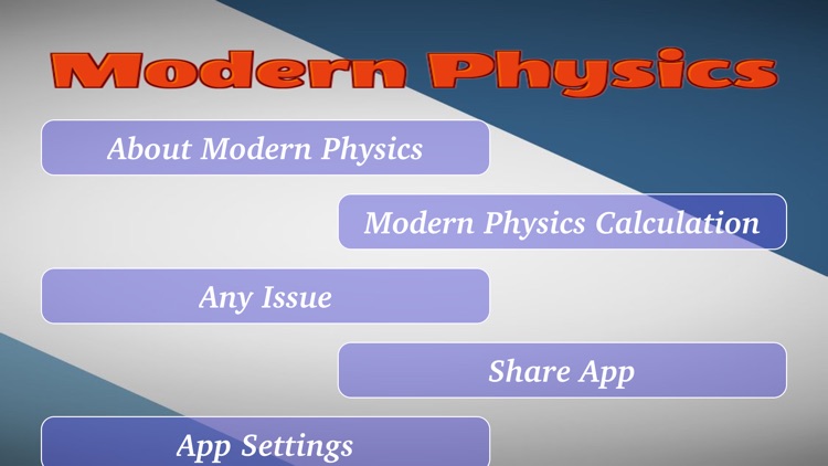 Modern Physics