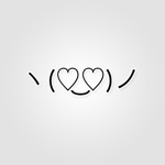 Kaomoji - stickers from Japan