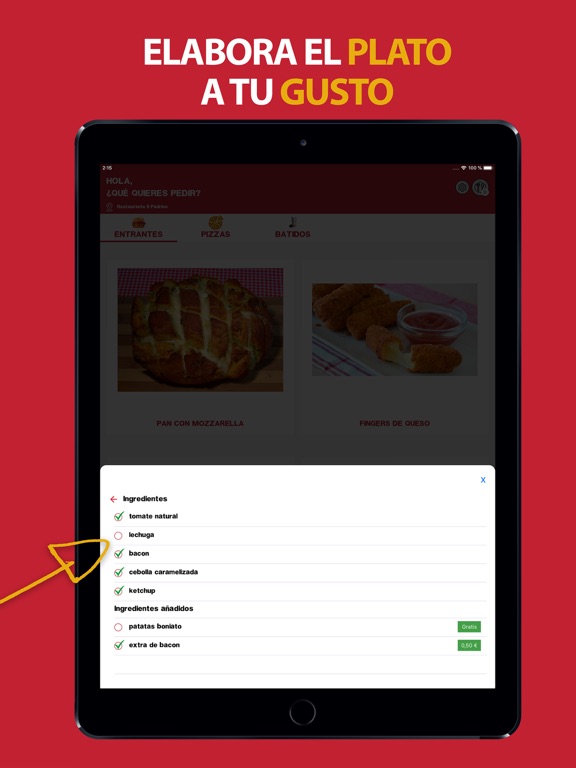 OrderEat - Carta de comida screenshot 4