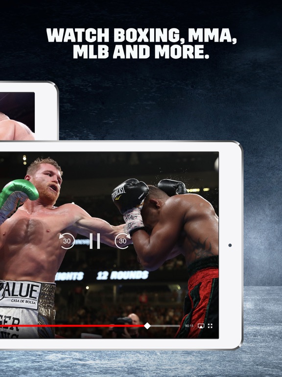 DAZN: Live Boxing, MMA & MLB screenshot