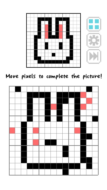 cute moving pixels