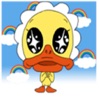 Funny Little Duck Sticker