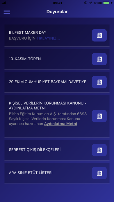 Bilfen Lise Bilgi Merkezi screenshot 3