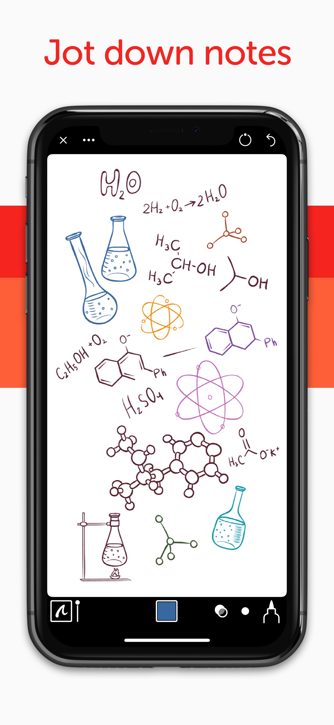 Screenshot do app Linea Sketch