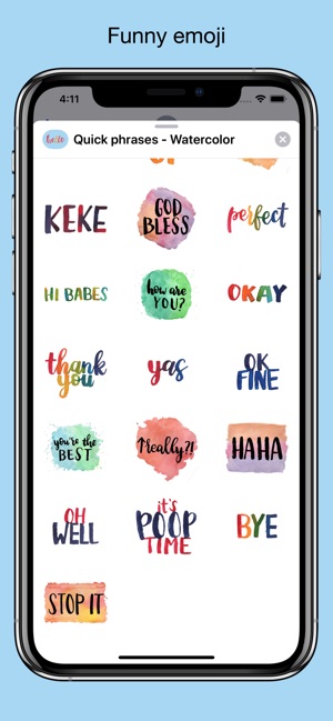 Quick words - text stickers(圖3)-速報App