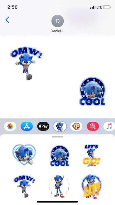 Official Sonic Movie Stickers screenshot 3