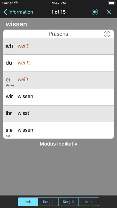 How to cancel & delete VerbForms Deutsch from iphone & ipad 4