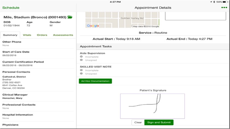 PointClickCare Care at Home